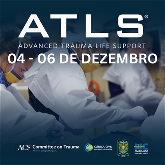 ATLS - SUPORTE AVANÇADO DE VIDA NO TRAUMA - PRESENCIAL - 04 A 06/12/26 (21844)